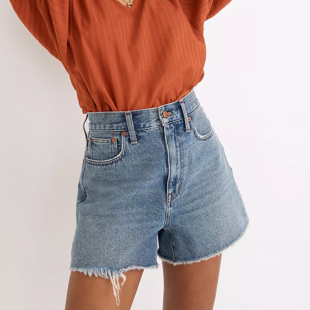 Madewell Mom Jean Short